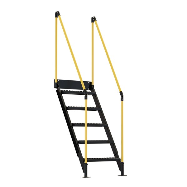 Work Plt Stairs 5 Steps 60 In. Tall